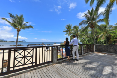 balcon vue plage