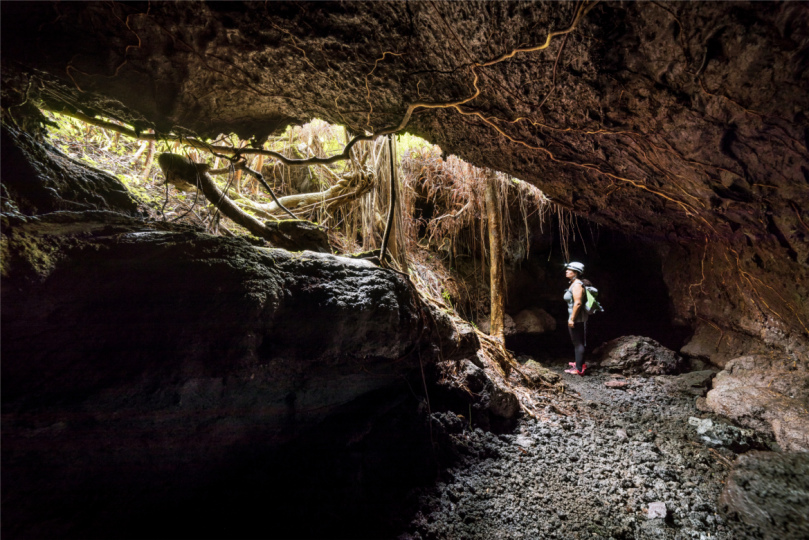 tunnels de lave